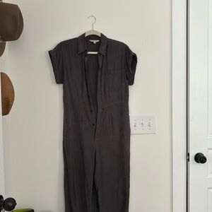 Alex Mill Short Sleeved Jumpsuit Grey size xs